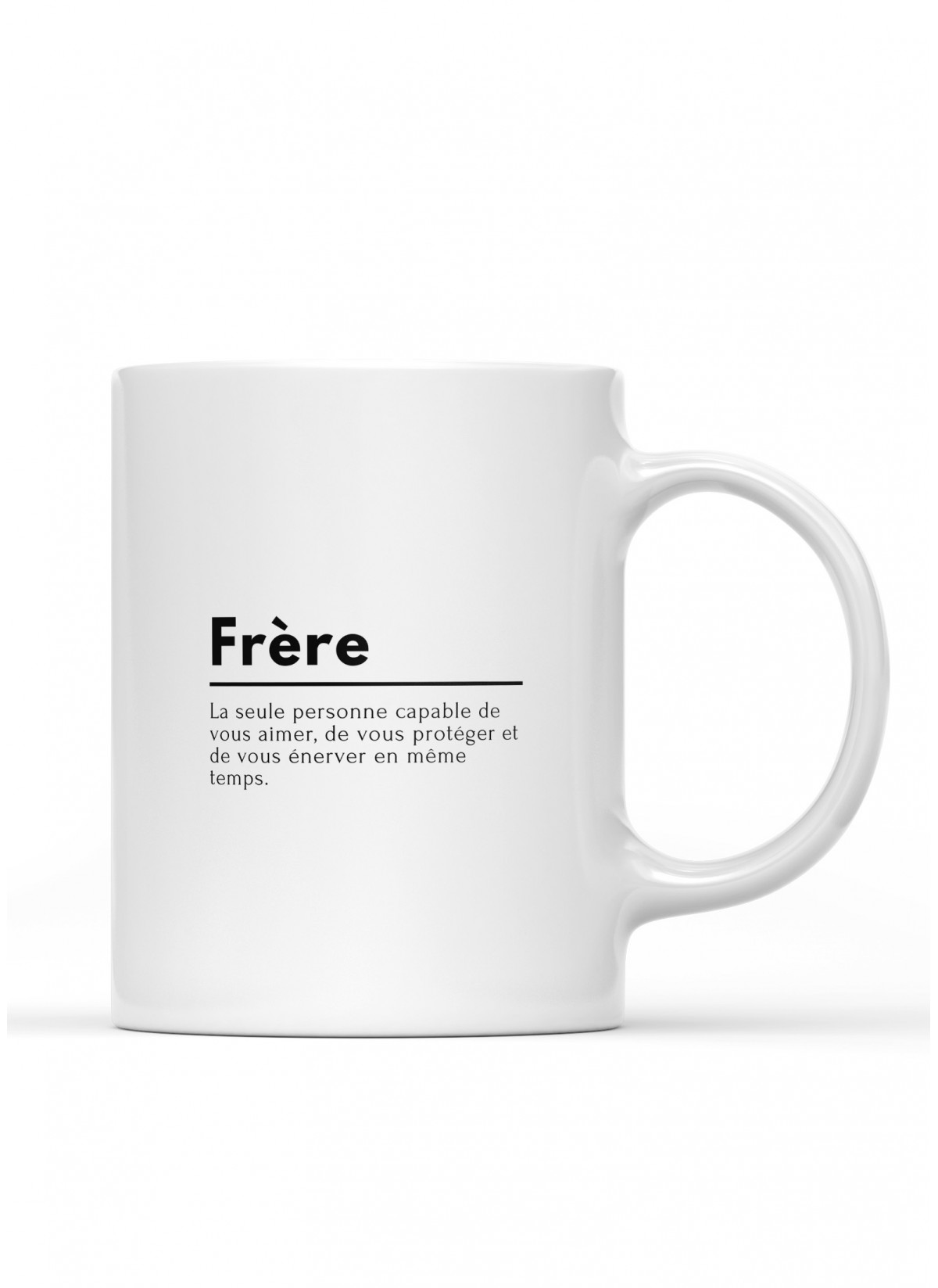 Mug Frère idée cadeau LAfficherie