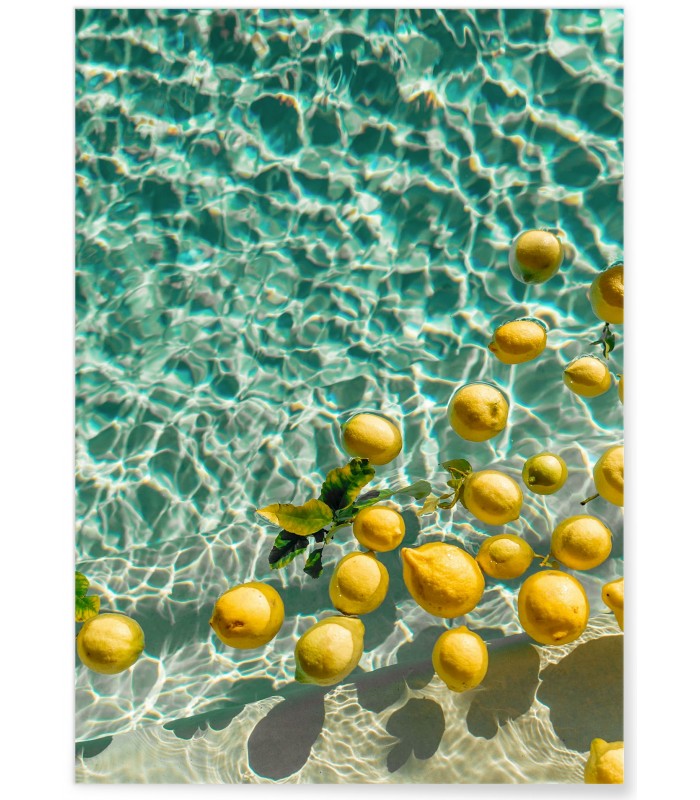 Affiche Lemon Water