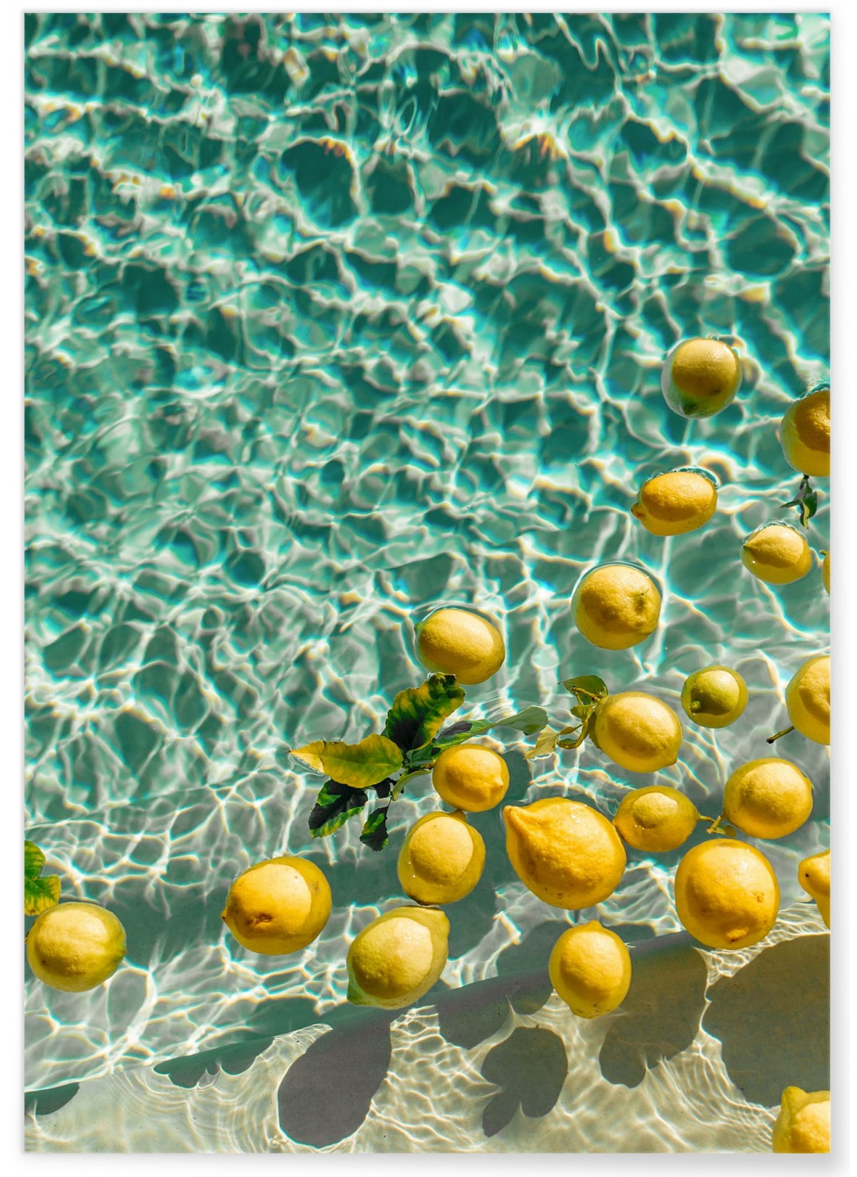 Affiche Lemon Water