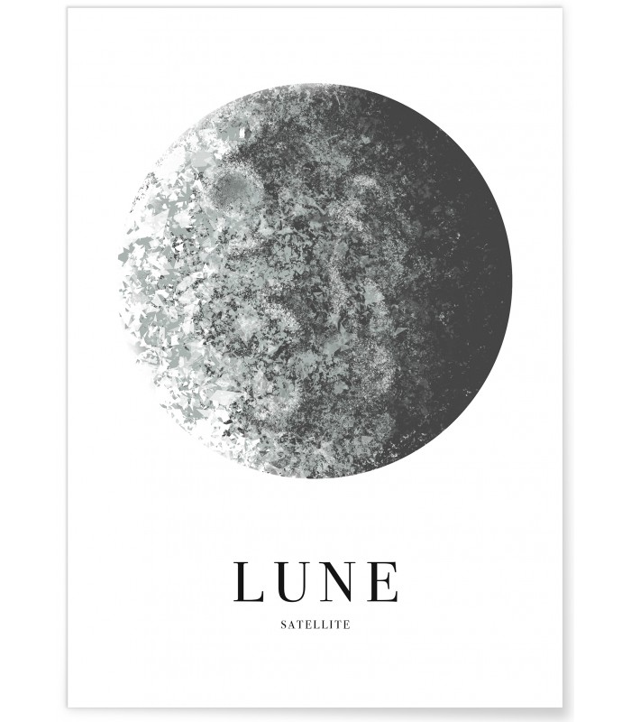 Affiche Lune