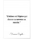 Affiche Voltaire : "L'échec est l'épice..."