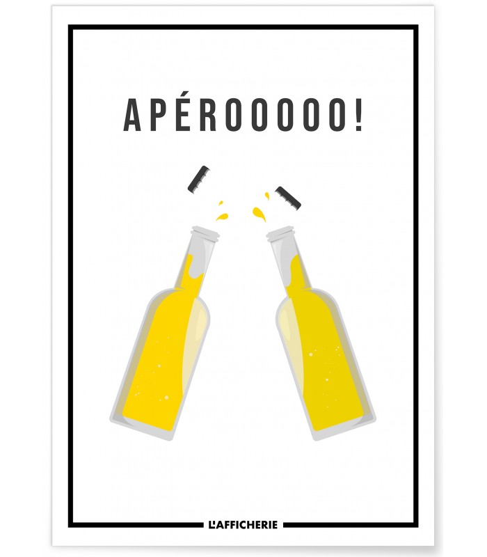 Affiche "Apérooooo"