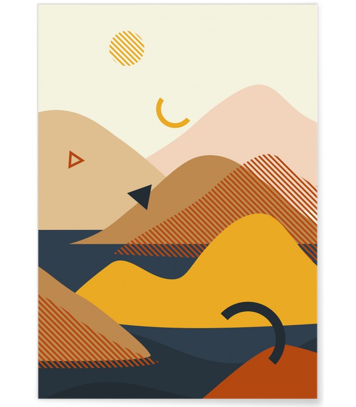 Affiche Abstract Landscape 4