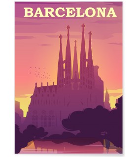 Affiche Barcelona