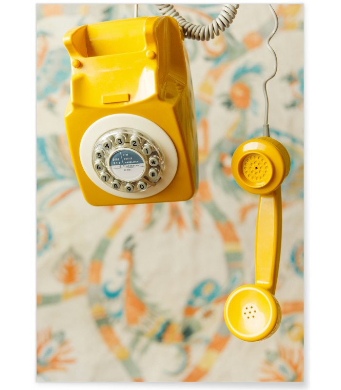 Affiche Yellow Phone 2