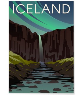 Affiche Iceland