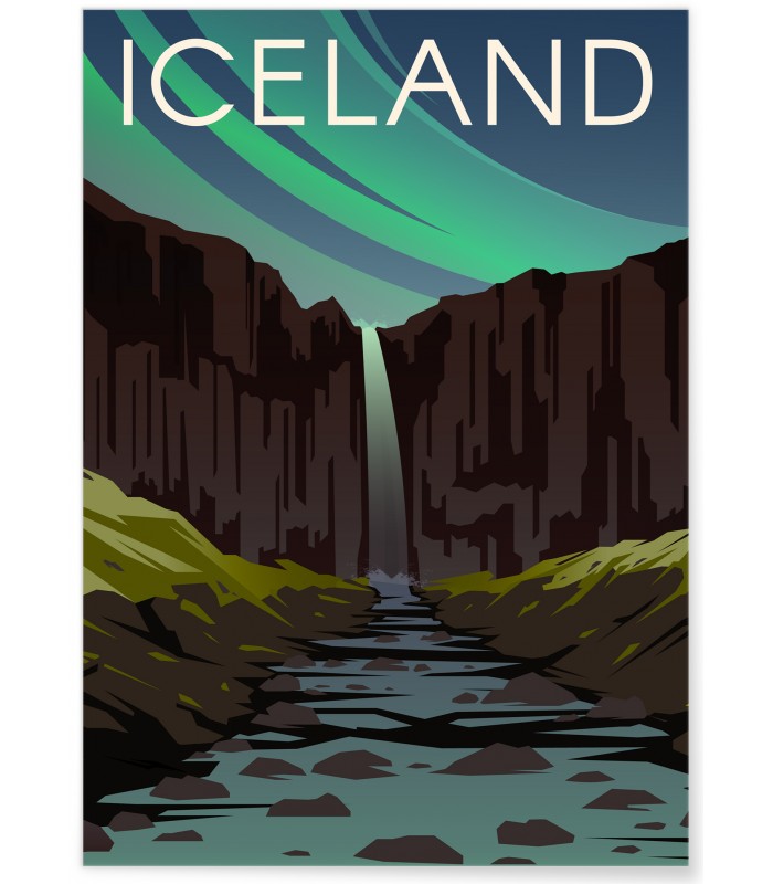 Affiche Iceland