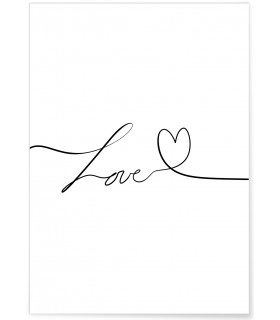 Affiche "Love"
