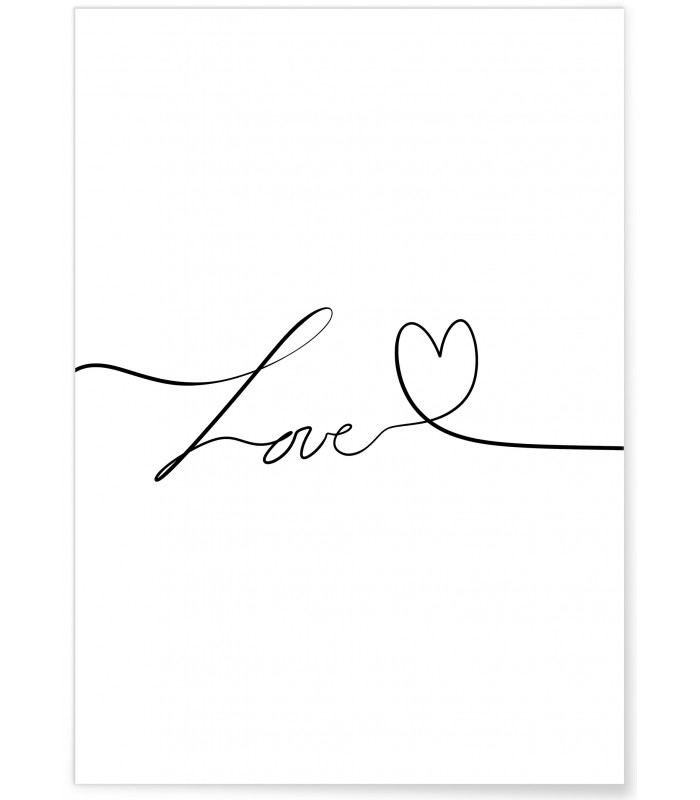 Affiche "Love"