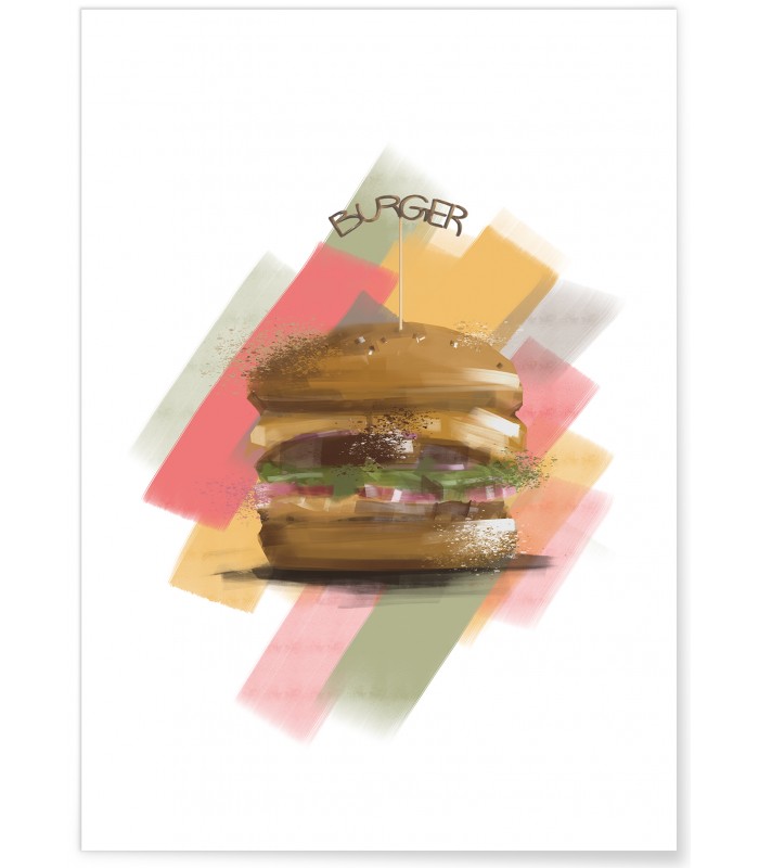 Affiche Burger #2