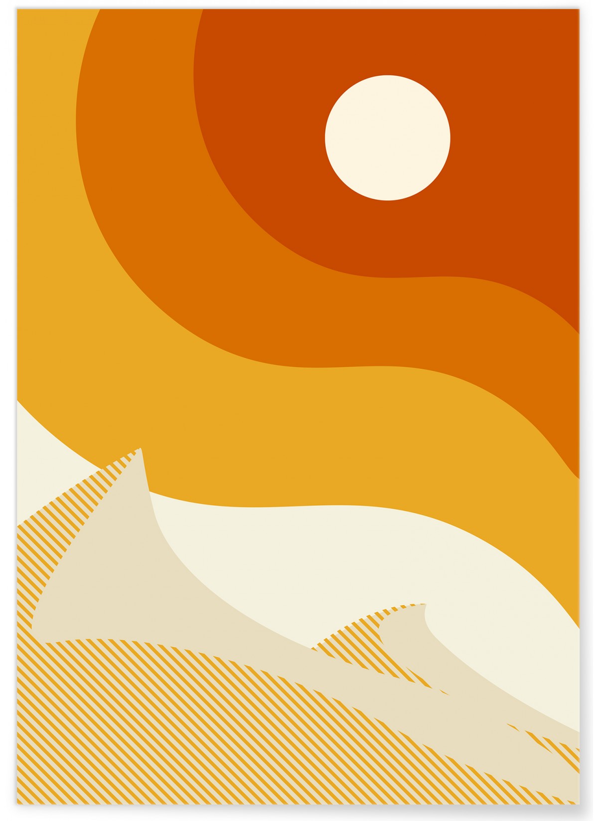 Affiche Abstract Landscape 7