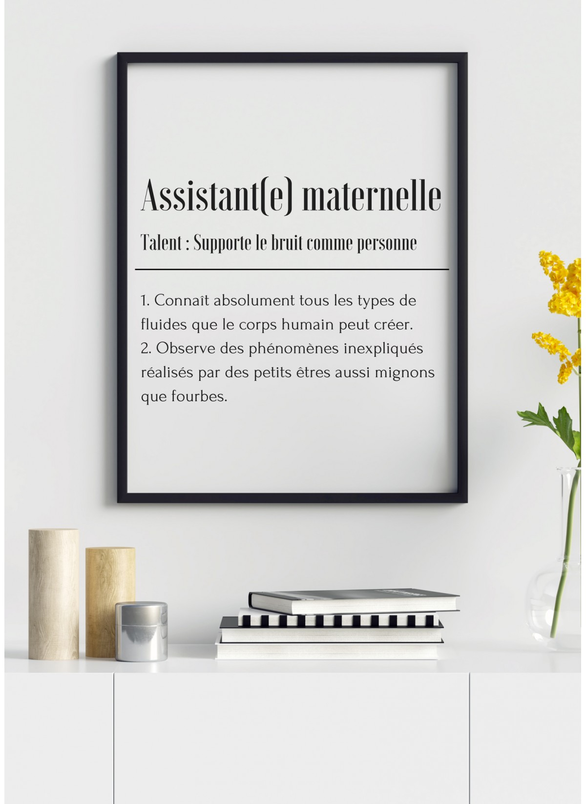 Affiche Définition Assistant(e) maternelle L’Afficherie