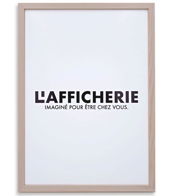 Cadre Poster Bois, pour affiches décoratives |  L’Afficherie