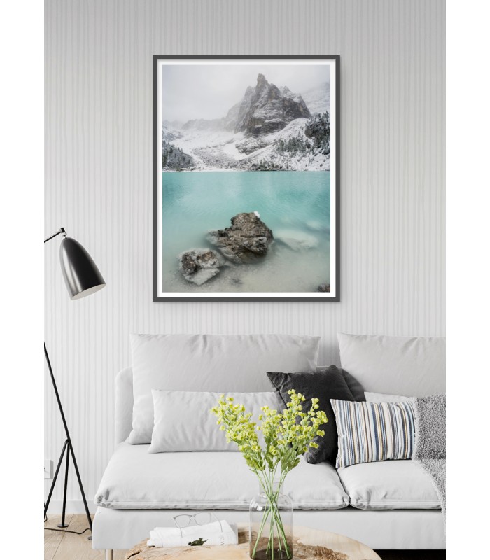 Affiche Nature Winter Lake