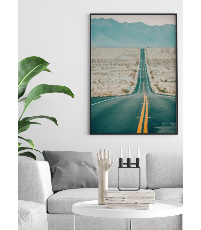 Affiche Nature Desert Road