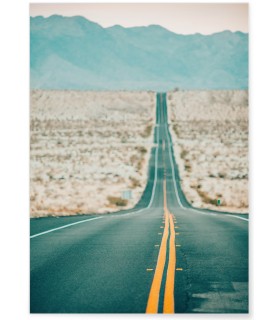 Affiche Nature Desert Road