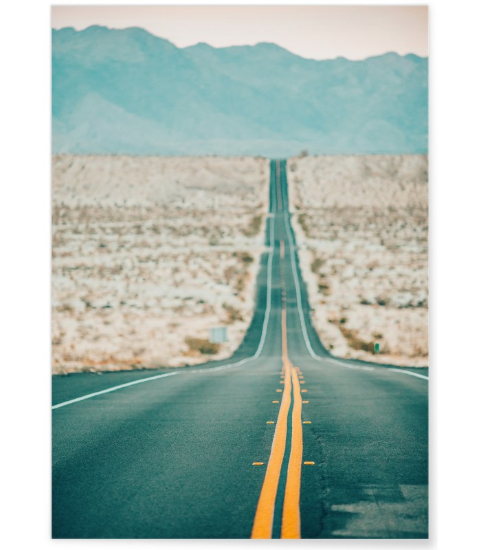 Affiche Nature Desert Road