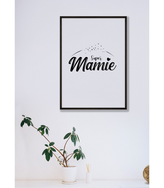 Affiche Super mamie