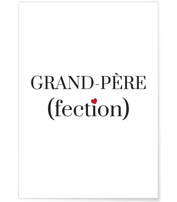 Affiche Grand-Père(fection)