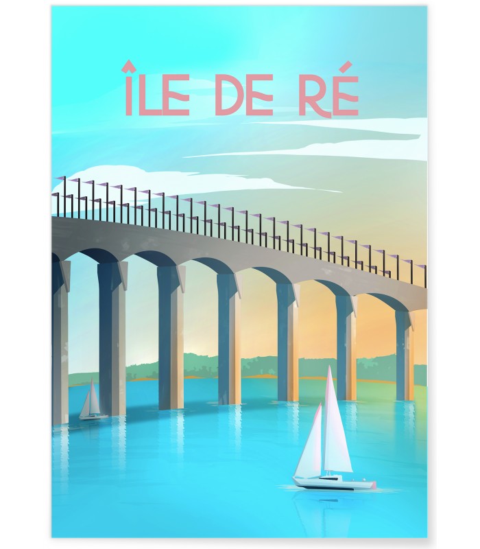 Affiche Île de Ré