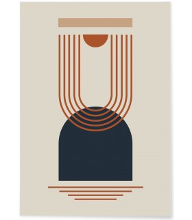 Affiche Abstract Figures 7
