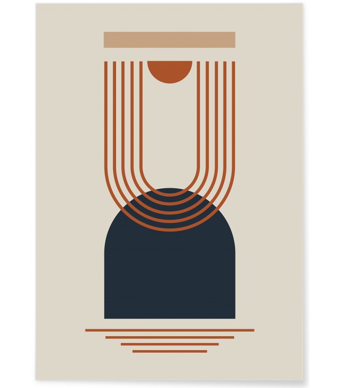 Affiche Abstract Figures 7