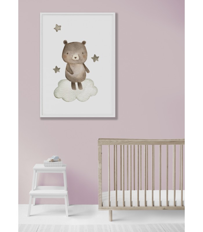 Affiche Enfant Ours