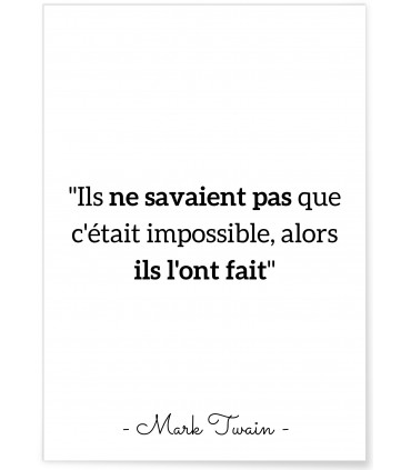 Affiches et posters citation afficher un message comme d coration