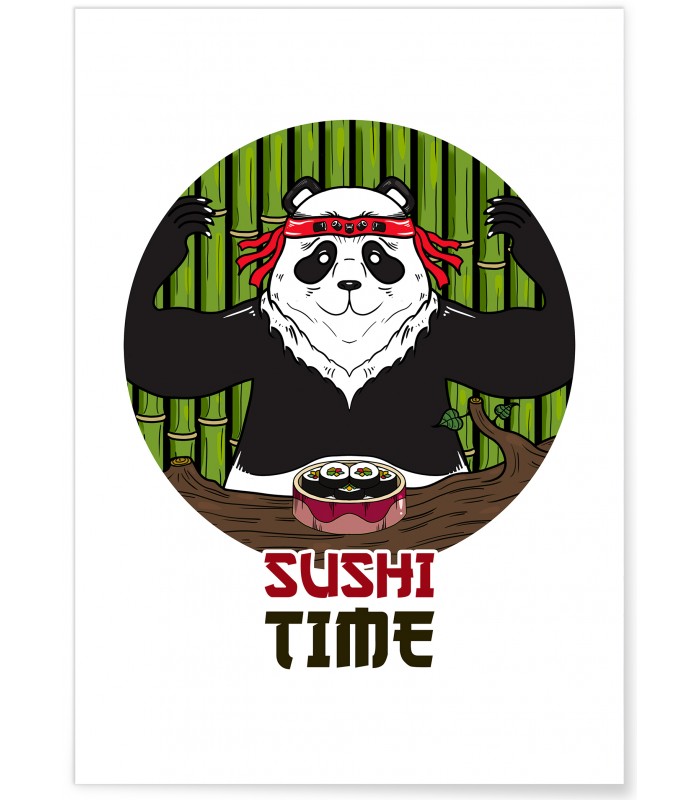 Affiche Sushi Time