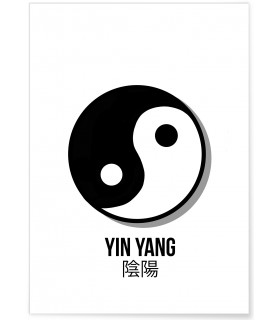 Affiche Yin Yang