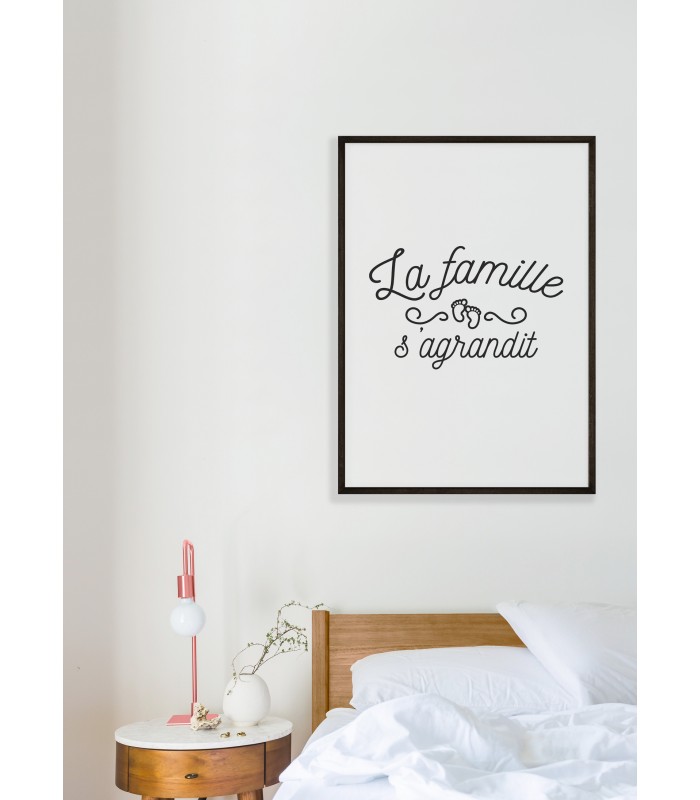 Affiche "La famille s'agrandit"