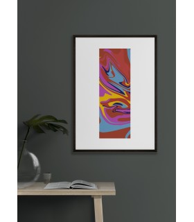 Affiche Abstract Pop Color