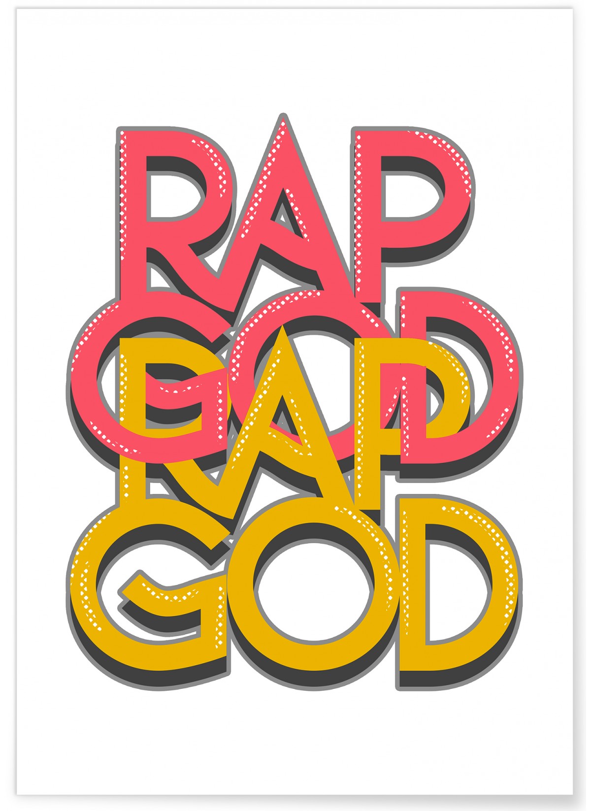 Acheter Affiche Rap God