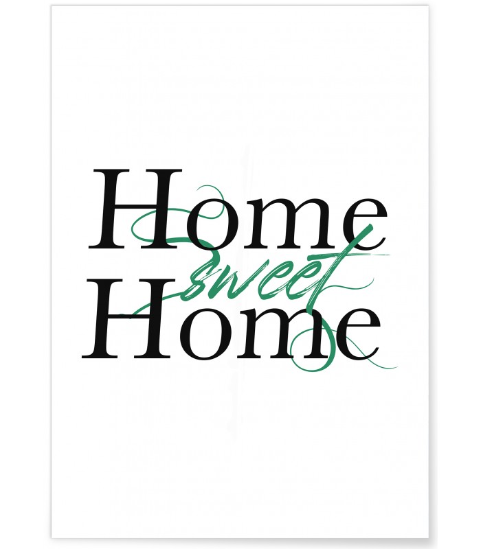 Affiche Home Sweet Home