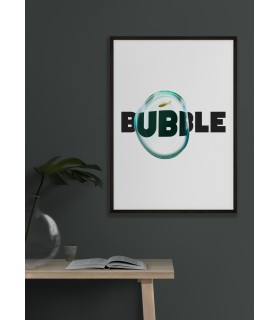 Affiche Bubble
