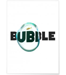 Affiche Bubble