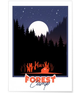 Affiche Forest Camp