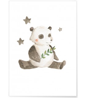 Affiche Enfant Panda