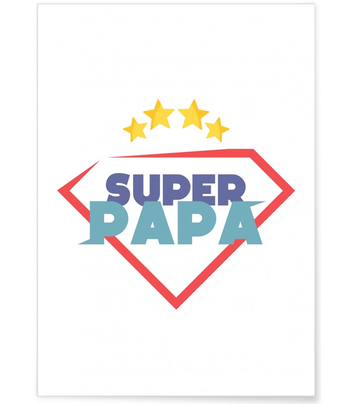 Affiche Super Papa