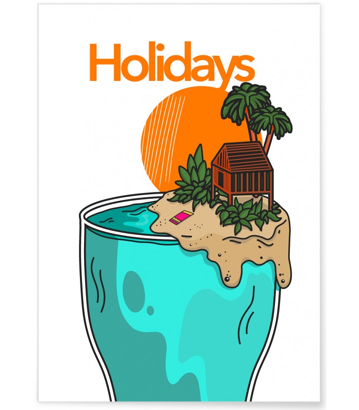 Affiche Holidays