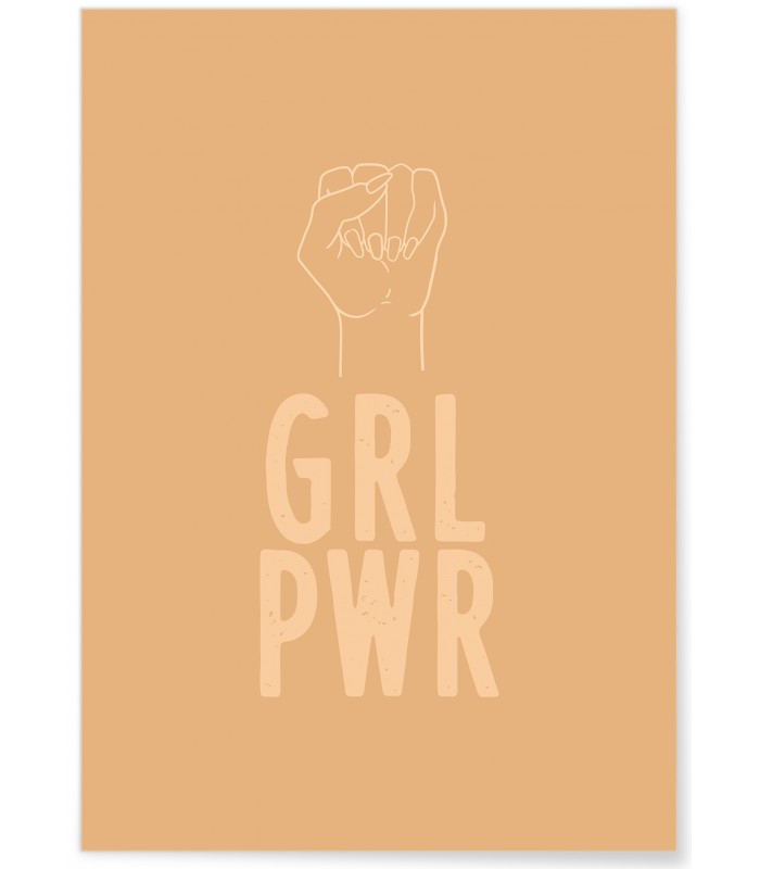 Affiche Girl Power