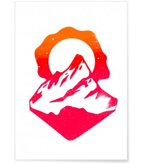 Poster Graphic Mountain