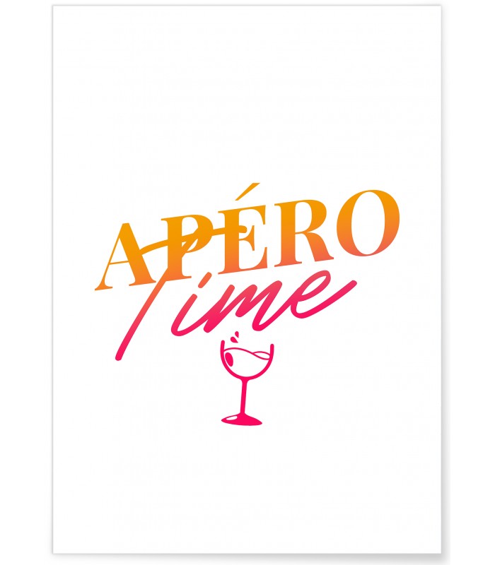 Affiche Apéro Time