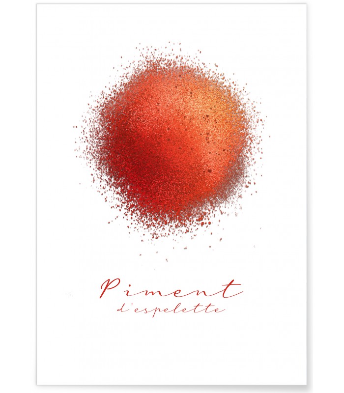 Affiche Piment d'Espelette