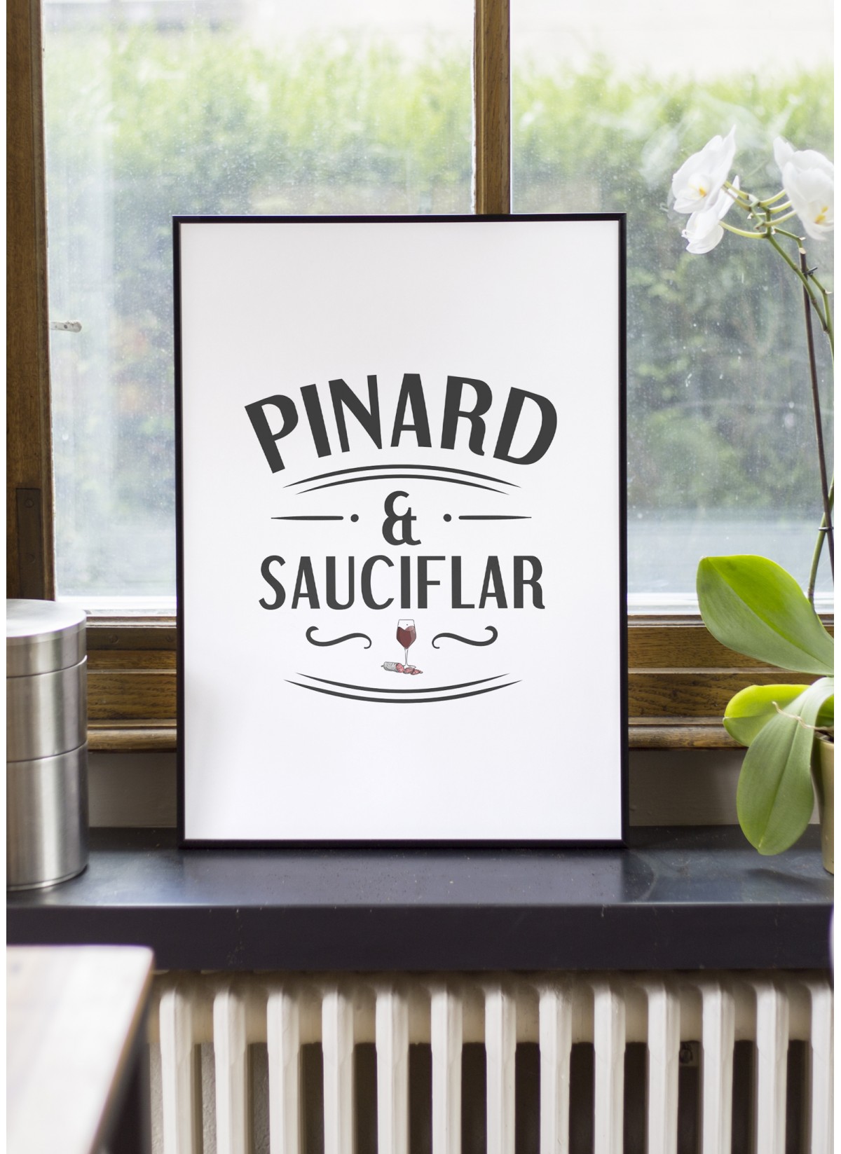 Affiche "Pinard & Sauciflar"