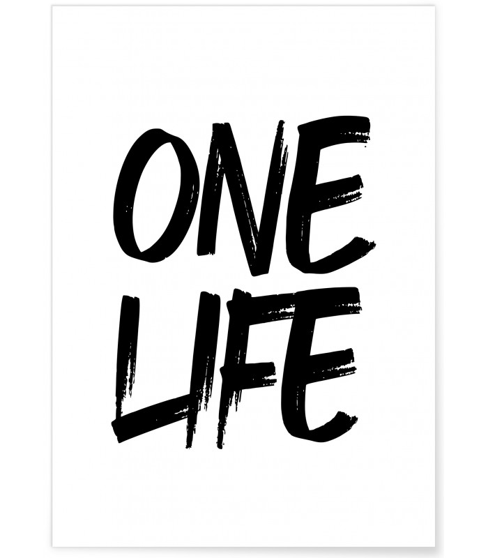 Affiche "One Life"