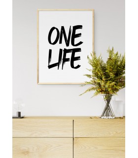 Affiche "One Life"