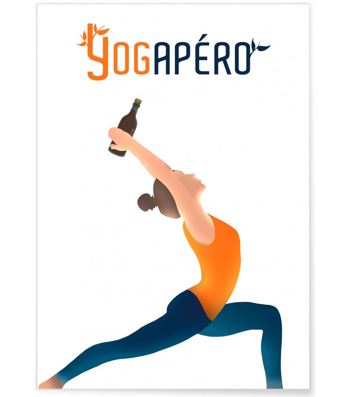 Affiche Yogapéro