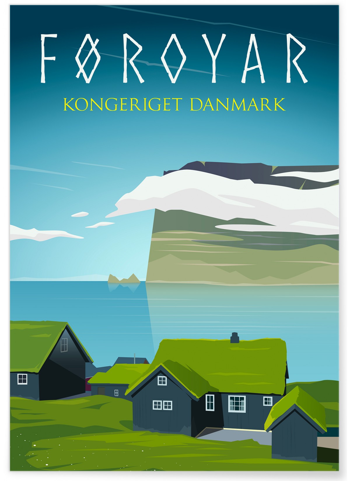 Affiche Îles Féroé