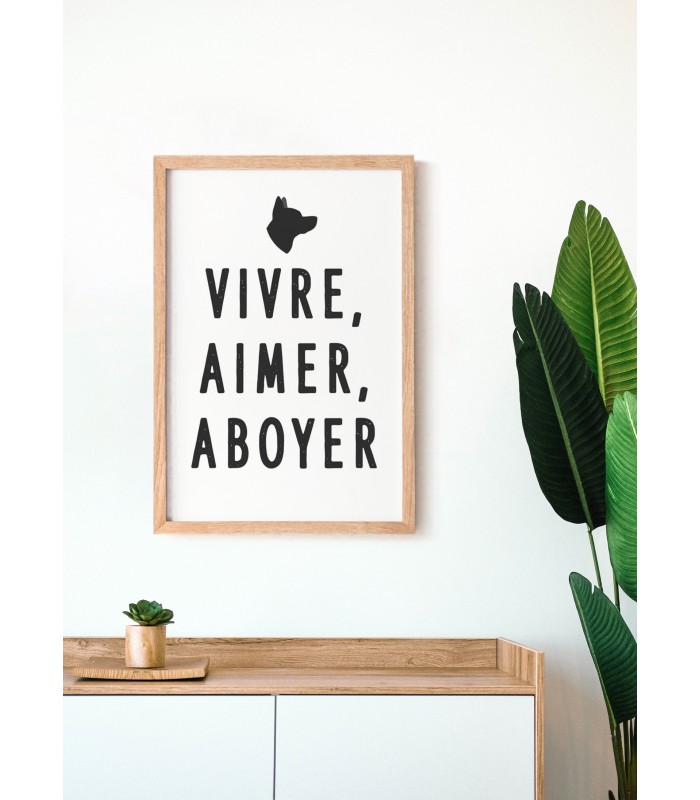 Affiche Vivre, Aimer, Aboyer